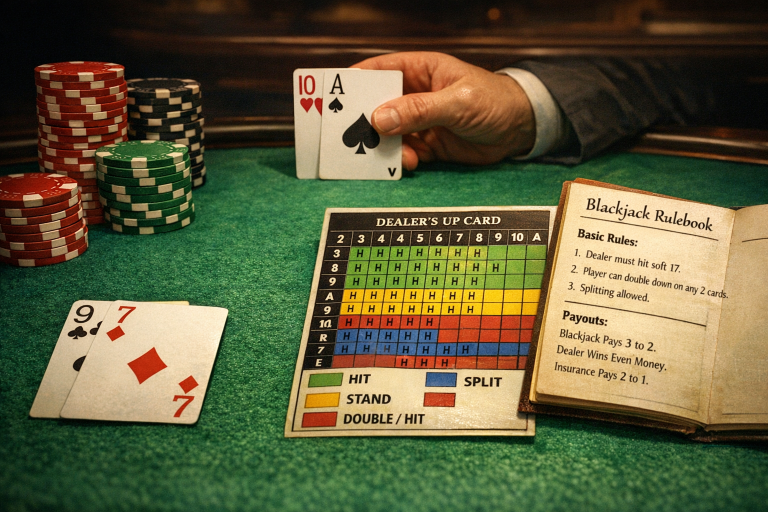 Blackjack: Regole, Strategie e la Guida del Banco