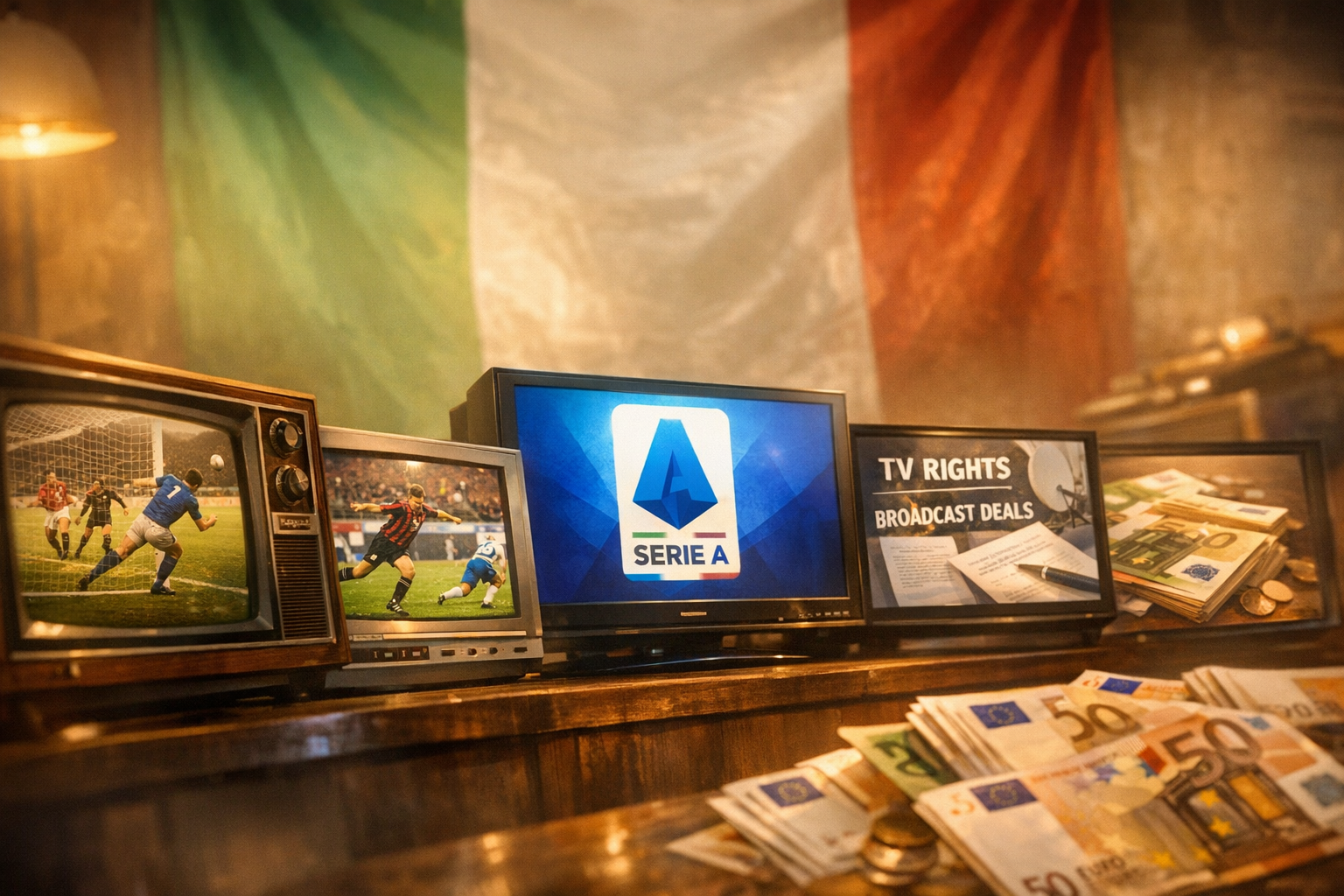 Calcio in TV in Italia: Storia dei Diritti