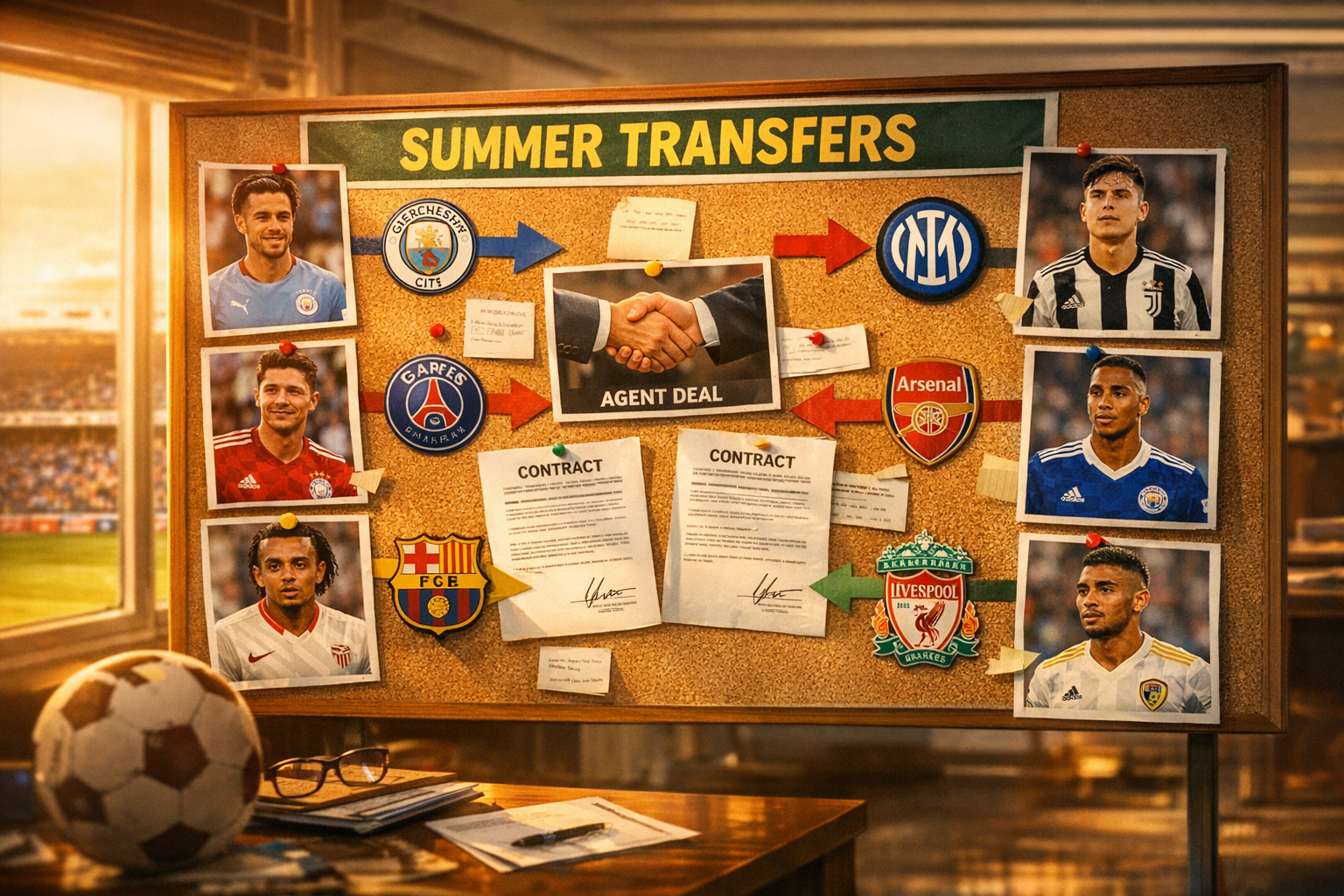 Calcio Mercato: Come Funziona la Sessione Estiva