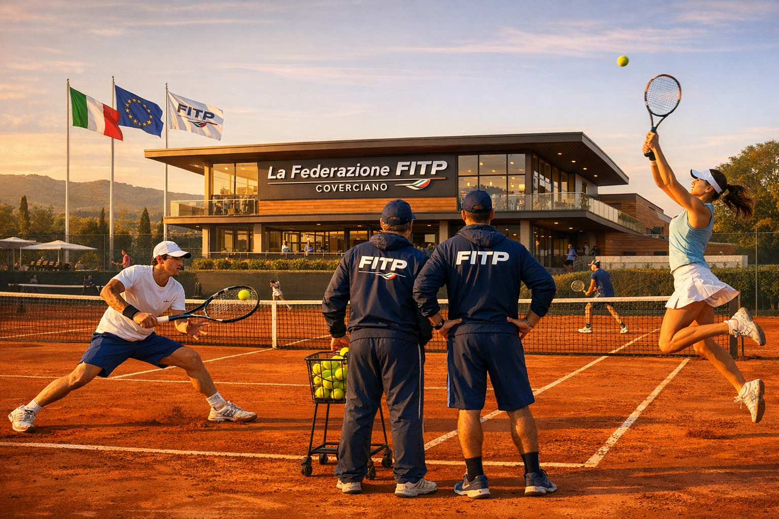 Coverciano del Tennis: La Federazione FITP