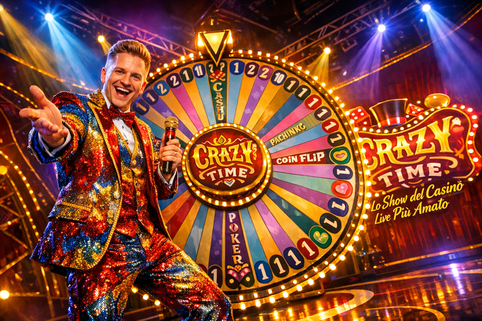 Crazy Time: Lo Show del Casinò Live Più Amato