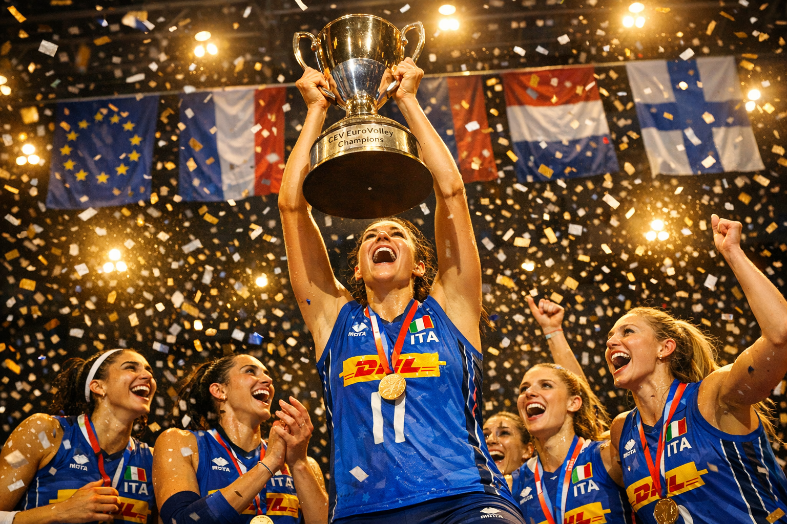 Pallavolo Italiana: Le Regine d'Europa