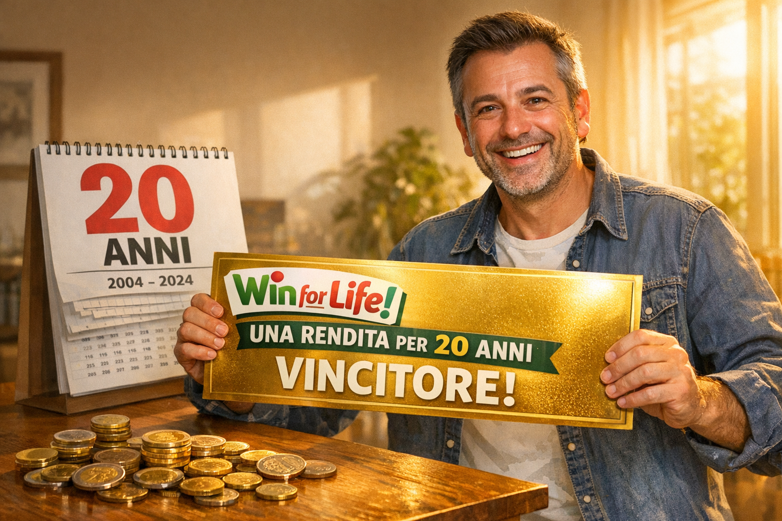 Win for Life: Una Rendita per 20 Anni